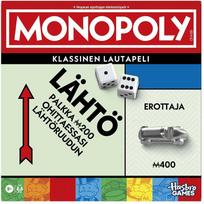 HASBRO Žaidimas MONOPOLIS Klasikinis Atgaivintas, FI