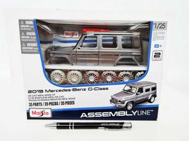 MAISTO DIE CAST surenkamas metalinio automobilio rinkinys 35vnt. Mercedes Benz G-Class 2019, 39536