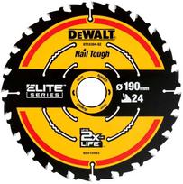 DeWALT DISKINIS PJŪKLAS ELITE 190x30x1,66 mm 24T [DT10402-QZ]