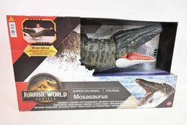 leles - Mattel Jurassic World Super Colossal Mosasaurus JGB51, 100 cm - 1 nuotrauka