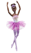 Lėlė Mattel Barbie Ballerina Magic Lights, HLC26, 30 cm, Ruda (Brunette)