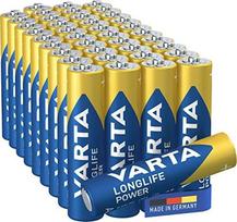 aaa baterijos - Varta Varta LONGLIFE Power (didelės energijos) AAA Micro 40 vnt. - 1 nuotrauka