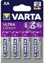 Varta 4x AA Lithium, Single-use battery, AA, Lithium, 1.5 V, 4 pc(s), 2900 mAh