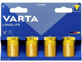 Varta Longlife C, Single-use battery, C, Alkaline, 1.5 V, 2 pc(s), 50 mm