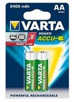 Baterija - VARTA AA R2U 2400mAh NiMH 1.2V Įkraunama 2 Pak.