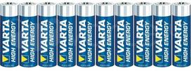 Varta High Energy AA 10-pack Vienkartinė baterija Šarminis