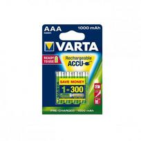 Varta Akumuliatorius r3 1000 mah 4vnt. paruoštas 2 naudojimui