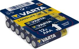 Varta LongLife baterija AAA / R03 12 vnt.