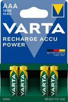 elementos - Varta Rechargeable Batteries AAA 4x 1000mAh - 1 nuotrauka