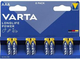 VARTA alkaline battery R3 (AAA) Longlife Power 8 pcs