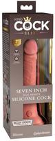 dildo 18 - Falo imitatorius "King Cock Elite KCE 7", Dvigubo tankio, Natūralus (Natural) - 1 nuotrauka