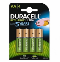 Duracell Precharged HR6 2500MAH ALWAYS READY Blister Pack 4pcs.