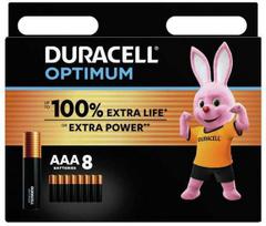 Baterija - Duracell AAA Optimum 1.5V MX2400 8 vnt.