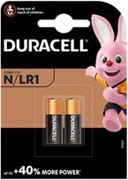 Duracell alkaline battery, 2 pcs (N/LR1)