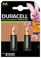 Duracell įkraunama baterija NiMH HR6 AA 1300mAh 2 vnt.