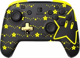 PDP Rematch Wireless Controller Glow Super Mario Stars Nintendo Switch (Šviečiantis tamsoje)