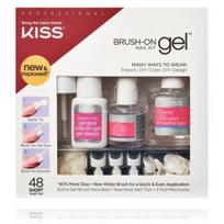 KISS Brush-On Gel Nail rinkinys, 1 vnt.