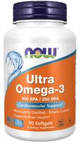 zuvis - NOW FOODS Ultra Omega-3, 1000 mg, 90 kapsulių - 1 nuotrauka