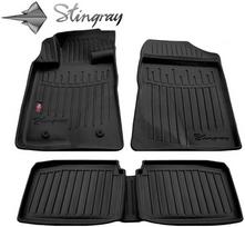 Guminiai kilimėliai Stingray TOYOTA Avensis T25 2003-2009, 5 vnt. Juodas (Black)