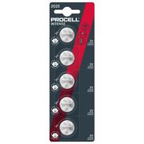 baterija cr2025 - Duracell Batterie Procell - CR2025 Intense Lithium 5er Blis - 1 nuotrauka