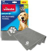 Mikropluošto šluostė gyvūnams VILEDA PET PRO, pilka (Gray), M dydis
