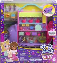 Mattel Polly Pocket katinėlio lėktuvo žaidimų rinkinys HWP19