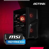 stacionarus kompiuteriai - Actina 5901443421634 PC AMD Ryzen™ 5 7500F 32GB DDR5-SDRAM 1 TB SSD NVIDIA GeForce RTX 5060 Ti Midi Tower Juodas - 1 nuotrauka