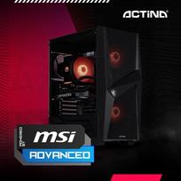 geforce rtx 5060 8 - Actina 5901443421627 PC AMD Ryzen™ 5 7500F 32GB DDR5-SDRAM 1 TB SSD NVIDIA GeForce RTX 5060 Midi Tower Juodas - 2 nuotrauka