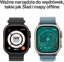 apple watch milanese loop - Apple Watch Ultra 3 GPS + Cellular 49mm Black Titanium Case with Black Titanium Milanese Loop - Medium - 5 nuotrauka