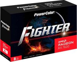 amd radeon - PowerColor AMD Radeon RX 7600 RX 7600 8G-F, 6 GB, GDDR6 - 5 nuotrauka