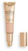 Makeup Revolution CC Cream Perfecting Foundation SPF30 makiažo pagrindas sausai/mišriai odai 26 ml. - F5