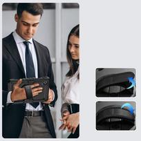 plansetes deklas lenovai - Tech-Protect Solid360 dėklas Lenovo Tab M11" 11.0 TB-330 - Juodas - 6 nuotrauka