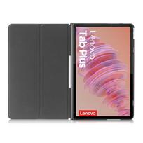 deklas lenovo tab 11 - Tech-Protect SmartCase Lenovo TAB PLUS - Juodas - 4 nuotrauka