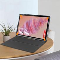 deklas lenovo tab 11 - Tech-Protect SmartCase Lenovo TAB PLUS - Juodas - 5 nuotrauka