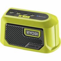 ryobi 18v akumuliatoriai - Ryobi RBTM18-0 18 V Nešiojama kolonėlė su Bluetooth (be akumuliatoriaus ir pakrovėjo) - 1 nuotrauka
