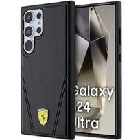 samsung galaxy s24 ultra case - Ferrari Hot Stamp V Lines MagSafe dėklas Samsung Galaxy S24 Ultra - juodas - 1 nuotrauka