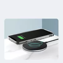 telefono deklas iphone 14 pro max - Nillkin Nature TPU Pro dėklas Apple iPhone 14 Pro Max (baltas) - 4 nuotrauka