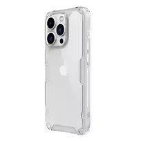 telefono deklas iphone 14 pro max - Nillkin Nature TPU Pro dėklas Apple iPhone 14 Pro Max (baltas) - 10 nuotrauka