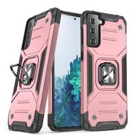 galaxy s22 ultra deklai - Wozinsky Ring Armor tvirtas hibridinis dėklas su magnetiniu laikikliu Samsung Galaxy S22 Ultra auksinis - 1 nuotrauka