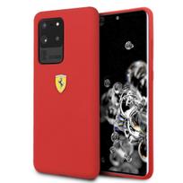 Ferrari Hardcase FESSIHCS69RE S20 Ultra G988 raudonas/raudonas silikonas