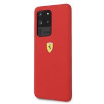 cs6 - Ferrari Hardcase FESSIHCS69RE S20 Ultra G988 raudonas/raudonas silikonas - 2 nuotrauka