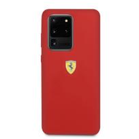 cs6 - Ferrari Hardcase FESSIHCS69RE S20 Ultra G988 raudonas/raudonas silikonas - 3 nuotrauka
