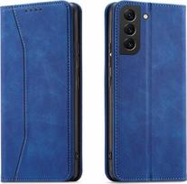 flip telefonai - Hurtel Magnet Fancy Dėklas Samsung Galaxy S23+ atverčiamas su stoveliu - Mėlynas (Blue) - 1 nuotrauka