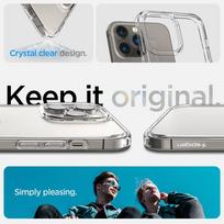 skaidrus iphone 14 pro deklai - Spigen Ultra Hybrid iPhone 14 Pro dėklas - Skaidrus - 7 nuotrauka