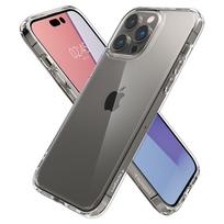 skaidrus iphone 14 pro deklai - Spigen Ultra Hybrid iPhone 14 Pro dėklas - Skaidrus - 18 nuotrauka