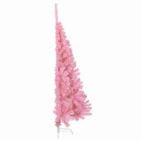 dirbtine eglute 180 - Dirbtinė Kalėdų eglutė vidaXL, 180 cm, Rožinė (Pink), su šviesomis - 5 nuotrauka