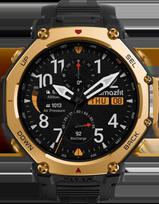 Amazfit T-Rex 3 Pro 48mm Juodas Aukso (Black Gold)