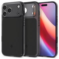 iphone 17 pro spigen - Spigen Ultra Hybrid "T" MagSafe dėklas iPhone 17 Pro Max - Matinis juodas - 1 nuotrauka