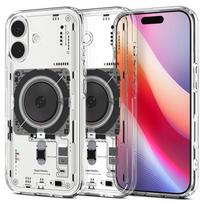 Spigen Ultra Hybrid MagSafe dėklas iPhone 17 Neo One - Skaidrus