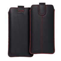 s10e telefonas - Universalus kišeninis dėklas Ultra Slim M4 - skirtas Iphone X / XS / 11 Pro / Samsung A40 / S10e juodas - 1 nuotrauka